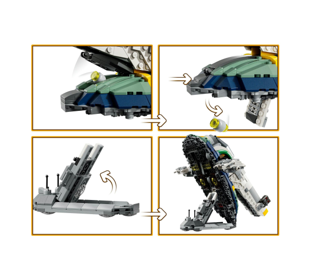 LEGO Star Wars 75433 Statek kosmiczny Jango Fetta - 1331721 - zdjęcie 5